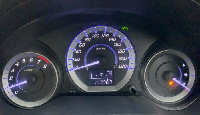 2012 Honda City 1.5L I-VTEC S MT, Petrol, Manual, 1,17,766 km, Odometer Image