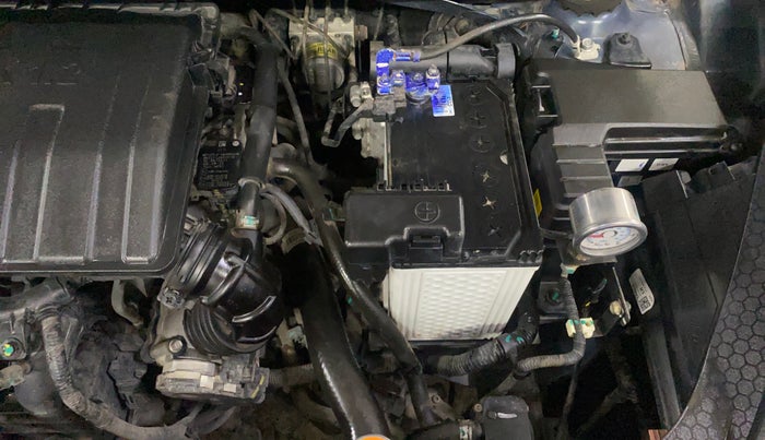 2022 Hyundai AURA SX 1.2 CNG, CNG, Manual, 25,033 km, Engine View - Left