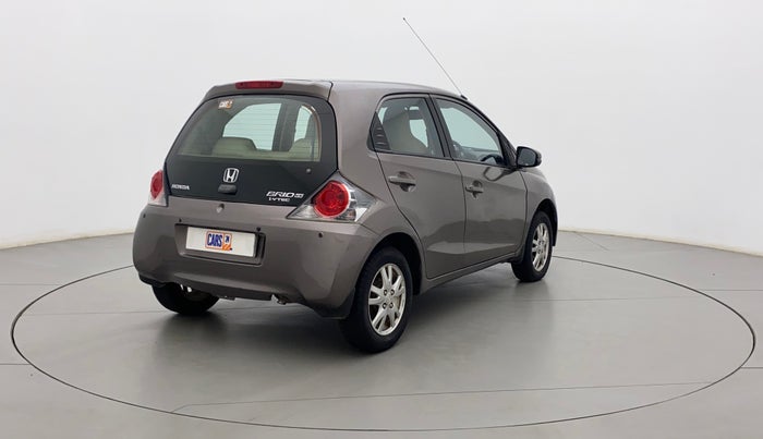 2014 Honda Brio VX MT, Petrol, Manual, 55,425 km, Right Back Diagonal