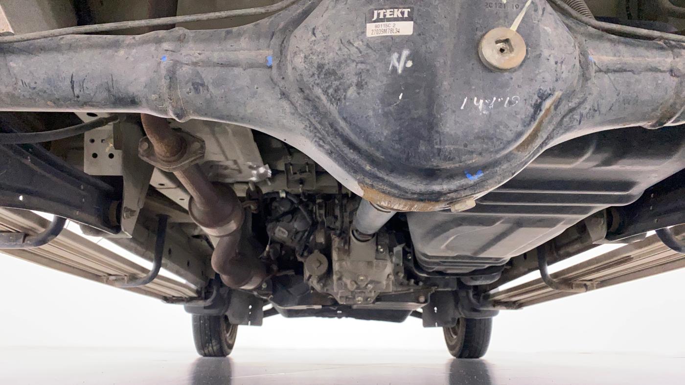 2019 Maruti Eeco 5 STR WITH AC PLUSHTR, Petrol, Manual, 19,406 km, Rear Underbody