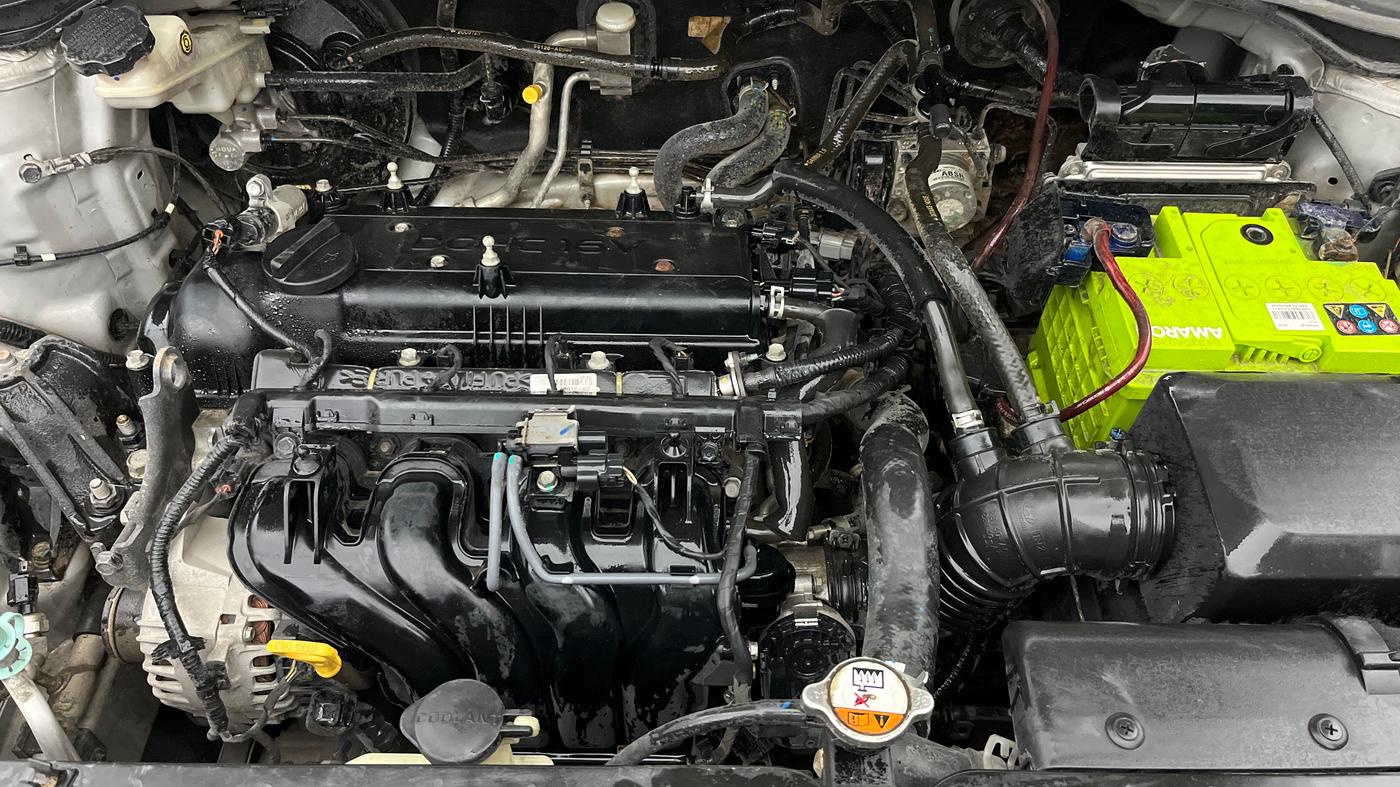 2017 Hyundai Creta E PLUS 1.6 PETROL, Petrol, Manual, 95,433 km, Engine View