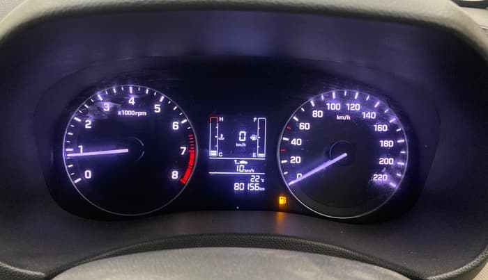 2016 Hyundai Creta SX PLUS 1.6 PETROL, Petrol, Manual, 80,133 km, Odometer Image