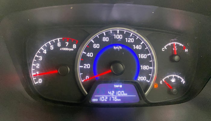2018 Hyundai Grand i10 SPORTZ 1.2 KAPPA VTVT, Petrol, Manual, 1,02,176 km, Odometer Image