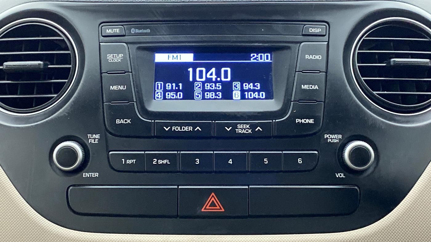 2018 Hyundai Grand i10 MAGNA 1.2 KAPPA VTVT, Petrol, Manual, 27,334 km, Infotainment System