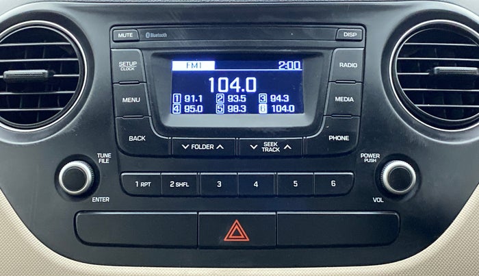 2018 Hyundai Grand i10 MAGNA 1.2 KAPPA VTVT, Petrol, Manual, 27,334 km, Infotainment System