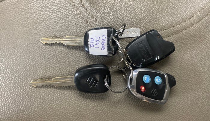 2017 Maruti Celerio VXI (O), Petrol, Manual, 56,741 km, Key Close Up