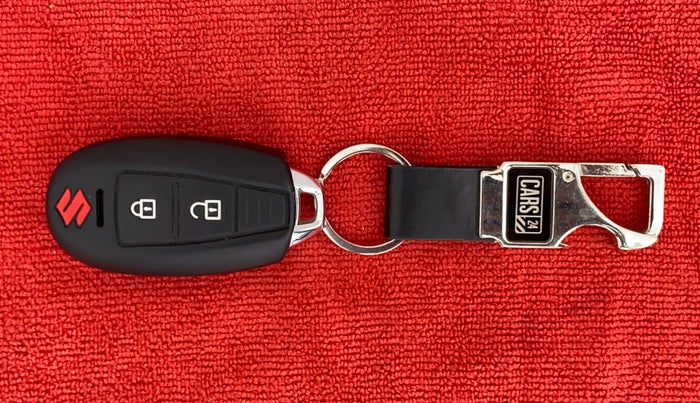 2022 Maruti BREZZA ZXI + SMART HYBRID, Petrol, Manual, 16,525 km, Key Close Up