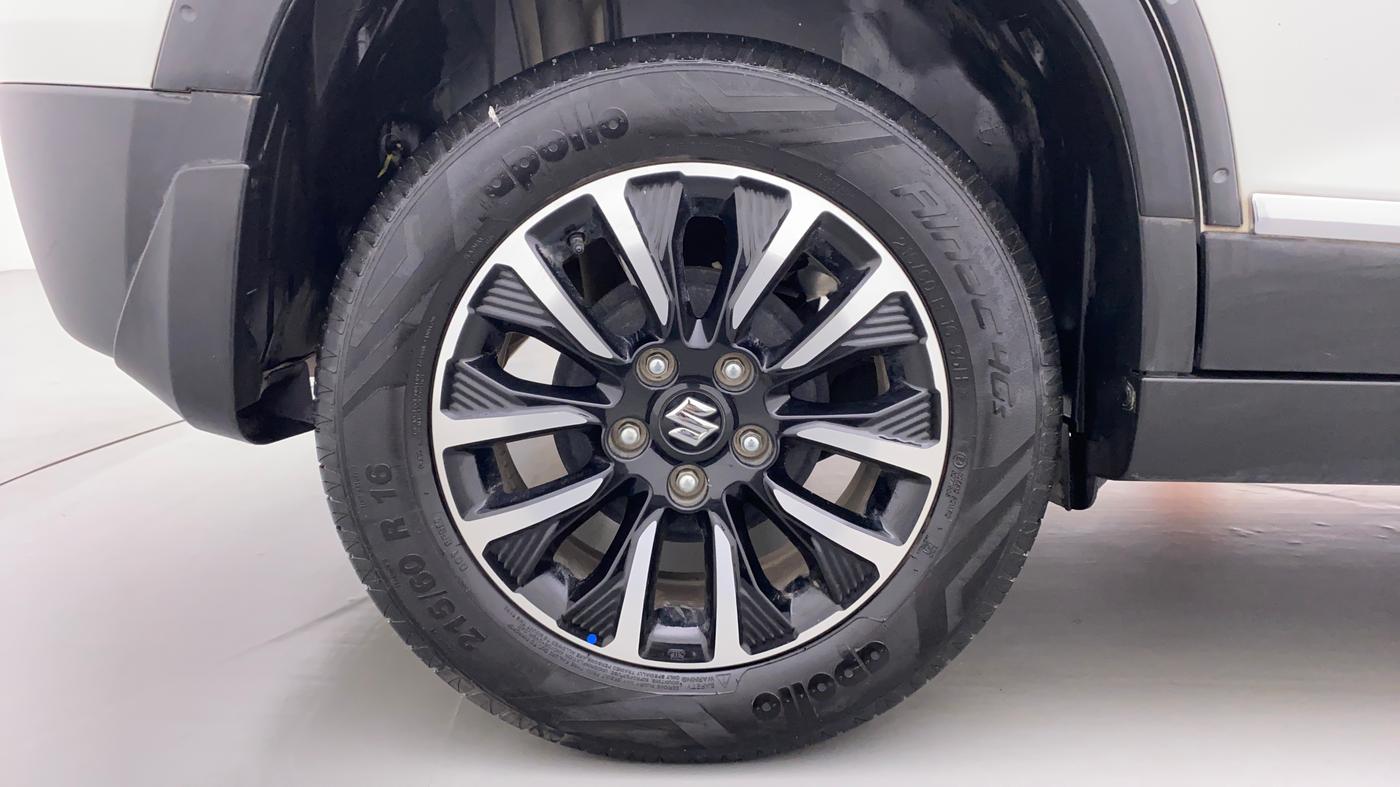 2022 Maruti BREZZA ZXI + SMART HYBRID, Petrol, Manual, 16,525 km, Right Rear Wheel