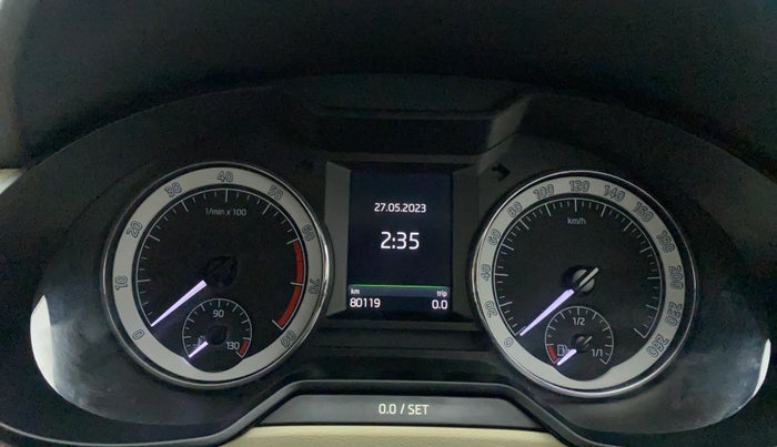 2017 Skoda Octavia STYLE PLUS AT 1.8 TSI, Petrol, Automatic, 80,119 km, Odometer Image