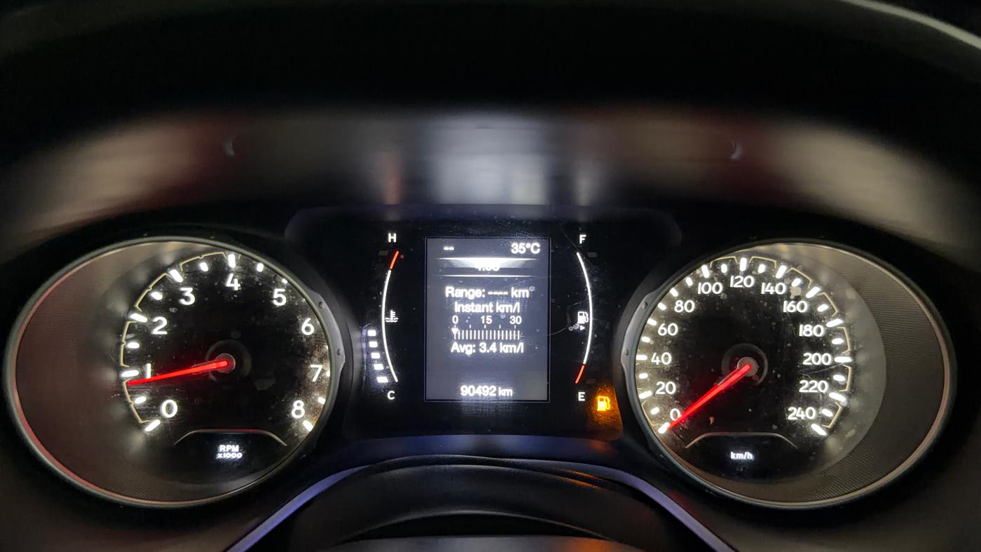 2018 Jeep Compass SPORT PLUS 1.4 PETROL, Petrol, Manual, 90,480 km, Odometer Image