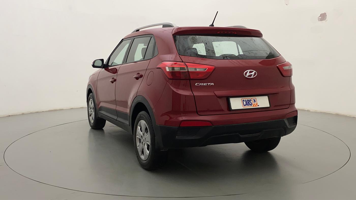 2017 Hyundai Creta E PLUS 1.6 PETROL, Petrol, Manual, 58,079 km, Left Back Diagonal