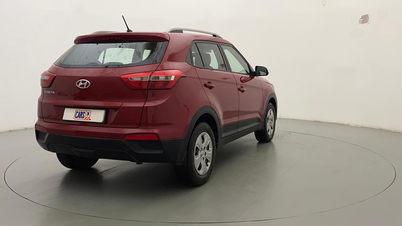 2017 Hyundai Creta E PLUS 1.6 PETROL, Petrol, Manual, 58,079 km, Right Back Diagonal