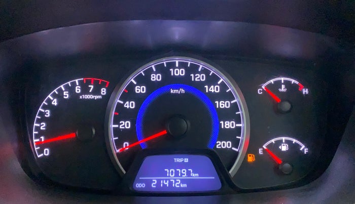 2017 Hyundai Grand i10 MAGNA 1.2 KAPPA VTVT, Petrol, Manual, 21,470 km, Odometer Image