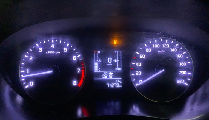 2017 Hyundai Elite i20 SPORTZ 1.2, CNG, Manual, 71,229 km, Odometer Image