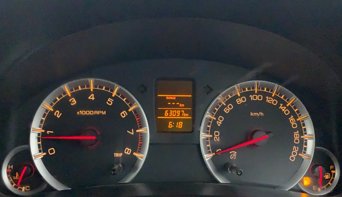 2014 Maruti Swift VXI D, Petrol, Manual, 63,283 km, Odometer Image