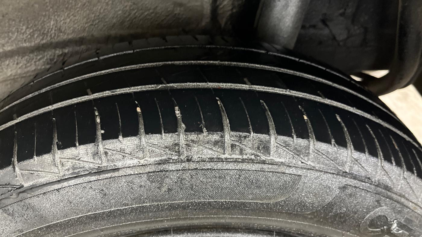 2021 Maruti New Wagon-R VXI (O) 1.0, Petrol, Manual, 50,016 km, Left Rear Tyre Tread