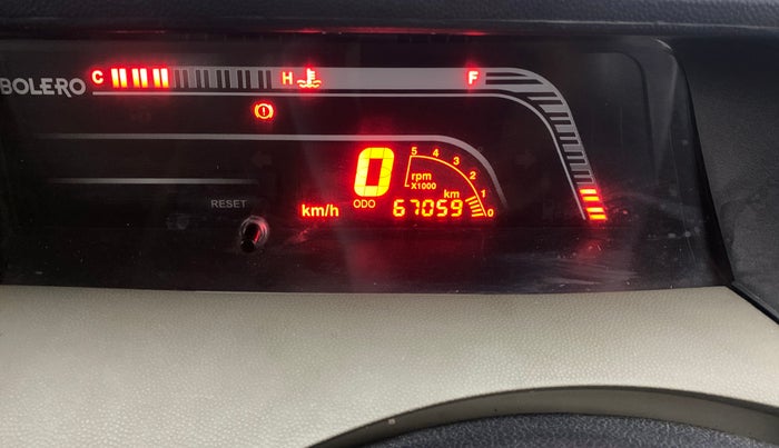 2021 Mahindra Bolero B4, Diesel, Manual, 67,014 km, Odometer Image