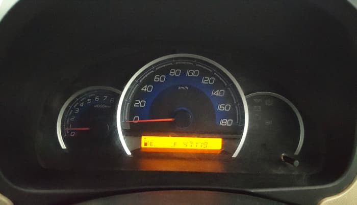 2017 Maruti Wagon R 1.0 VXI, Petrol, Manual, 47,077 km, Odometer Image