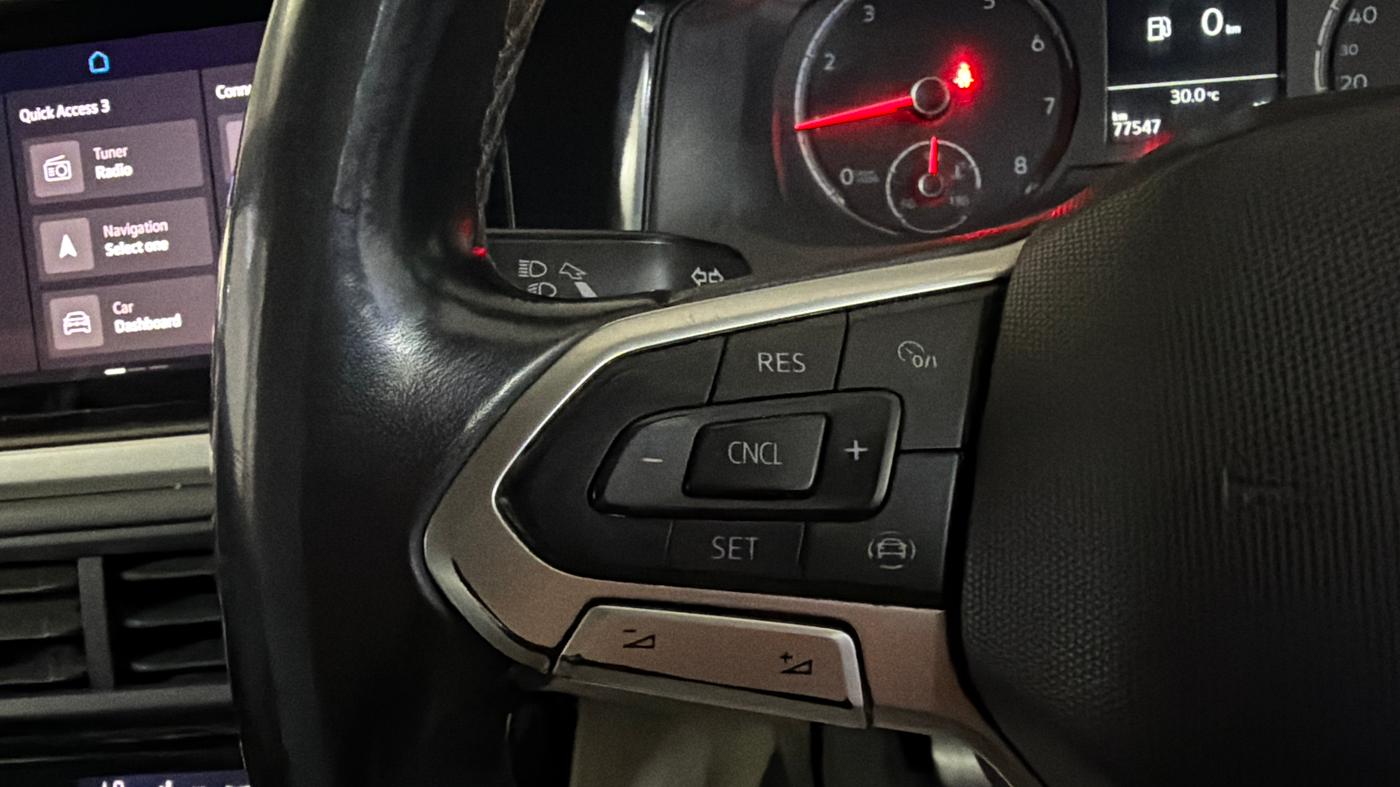 2022 Volkswagen VIRTUS HIGHLINE TSI 1.0 MT, Petrol, Manual, 77,526 km, Adaptive Cruise Control