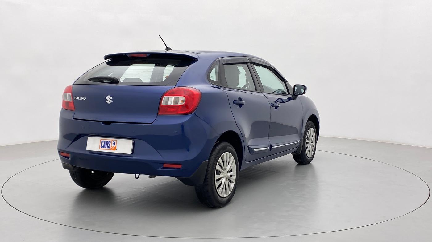 2019 Maruti Baleno DELTA 1.2 K12, Petrol, Manual, 11,334 km, Right Back Diagonal
