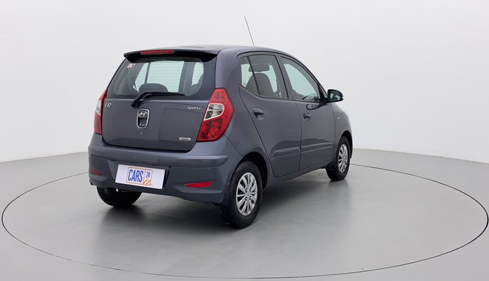 2013 Hyundai i10 SPORTZ 1.2 AT, Petrol, Automatic, 52,312 km, Right Back Diagonal