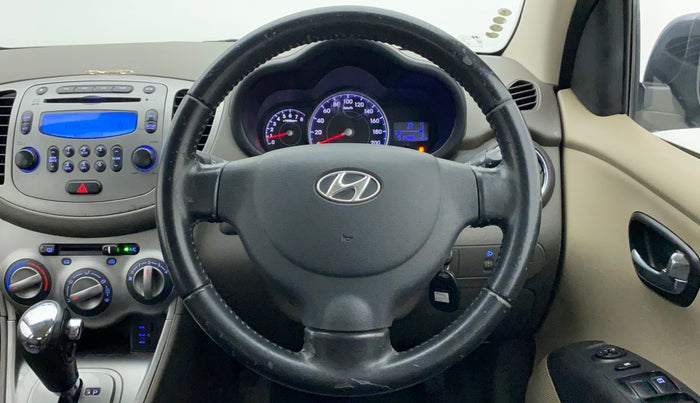 2013 Hyundai i10 SPORTZ 1.2 AT, Petrol, Automatic, 52,312 km, Steering Wheel Close Up