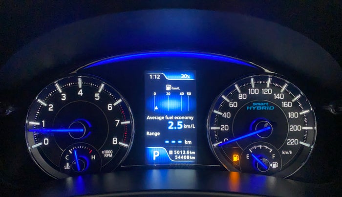 2019 Maruti Ciaz DELTA AT 1.5 SHVS PETROL, Petrol, Automatic, 54,408 km, Odometer Image