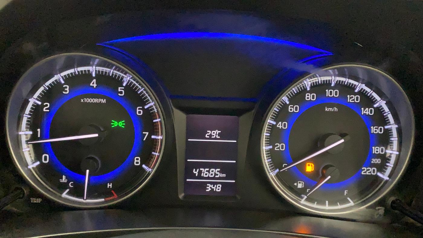 2017 Maruti Baleno DELTA PETROL 1.2, Petrol, Manual, 47,685 km, Odometer Image