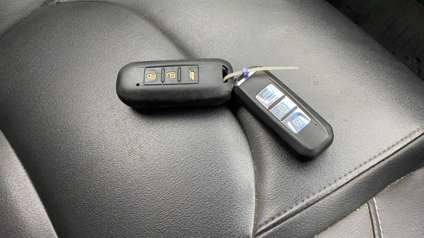 2019 MG HECTOR SMART 1.5 DCT PETROL, CNG, Automatic, 91,563 km, Key Close Up