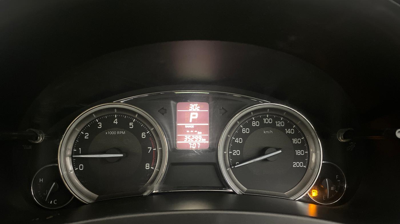2016 Maruti Ciaz ZXI AT, Petrol, Automatic, 35,276 km, Odometer Image