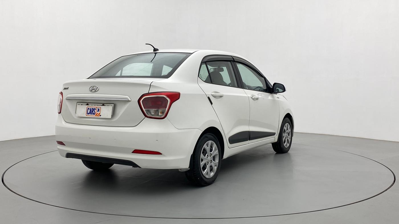 2014 Hyundai Xcent S 1.2, CNG, Manual, 65,963 km, Right Back Diagonal