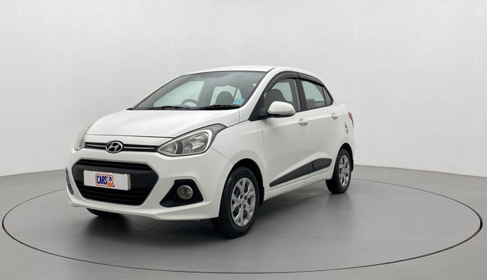 2014 Hyundai Xcent S 1.2, CNG, Manual, 65,963 km, Left Front Diagonal