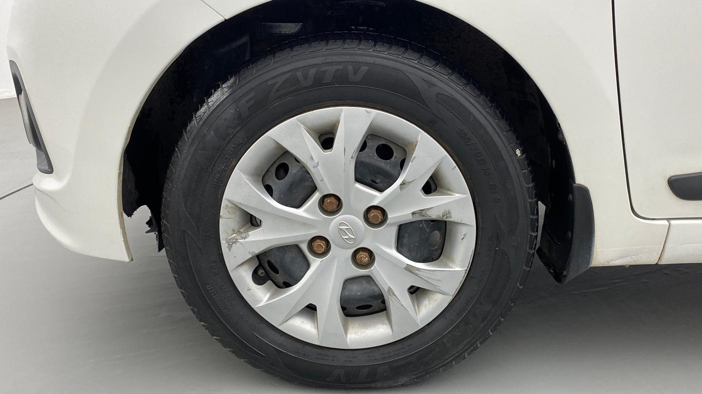 2014 Hyundai Xcent S 1.2, CNG, Manual, 65,963 km, Left Front Wheel