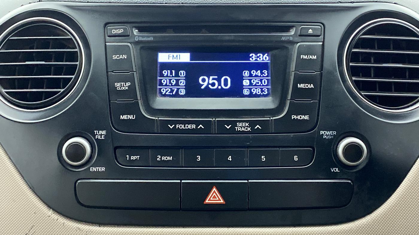 2014 Hyundai Xcent S 1.2, CNG, Manual, 65,963 km, Infotainment System