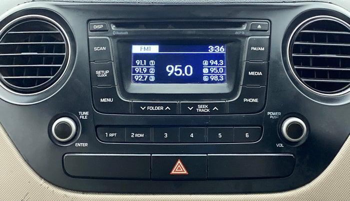 2014 Hyundai Xcent S 1.2, CNG, Manual, 65,963 km, Infotainment System