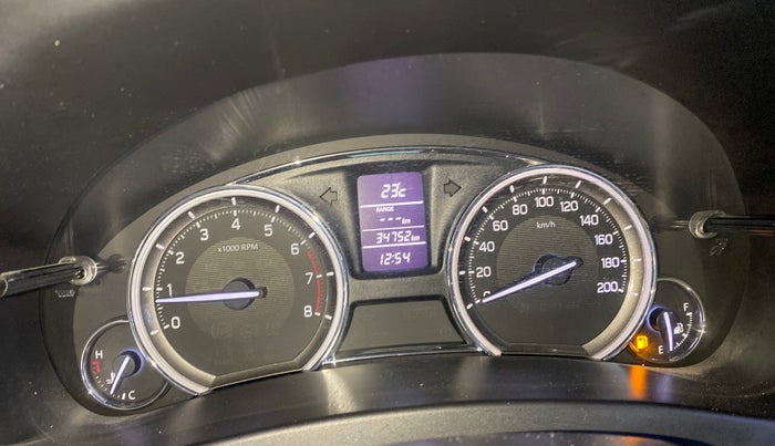 2015 Maruti Ciaz VXI, Petrol, Manual, 34,738 km, Odometer Image
