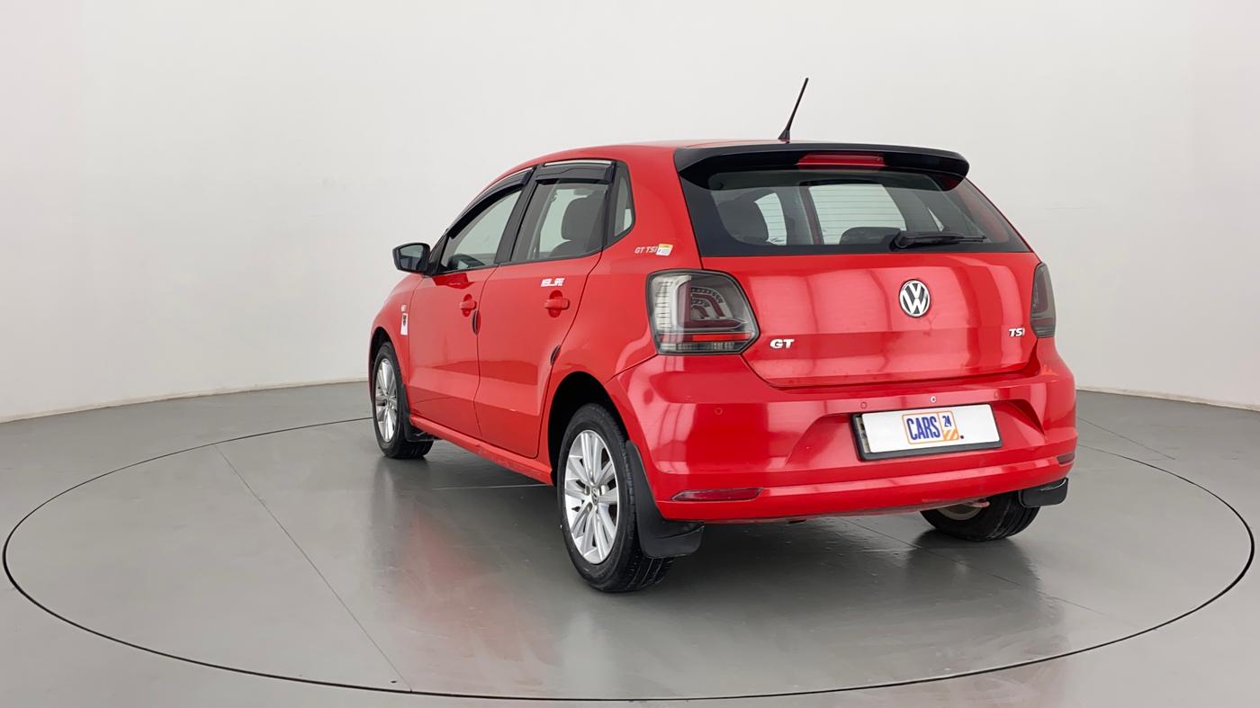 2015 Volkswagen Polo GT TSI 1.2 PETROL AT, Petrol, Automatic, 87,516 km, Left Back Diagonal