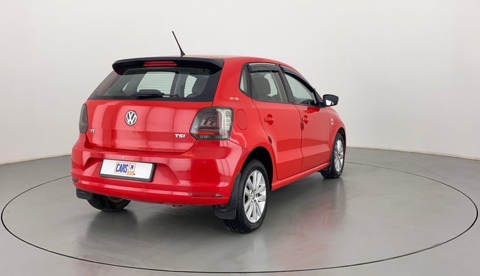 2015 Volkswagen Polo GT TSI 1.2 PETROL AT, Petrol, Automatic, 87,516 km, Right Back Diagonal