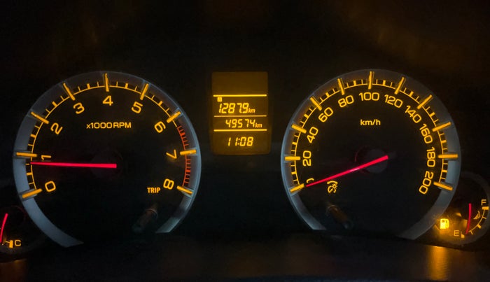 2014 Maruti Swift VXI, Petrol, Manual, 49,566 km, Odometer Image