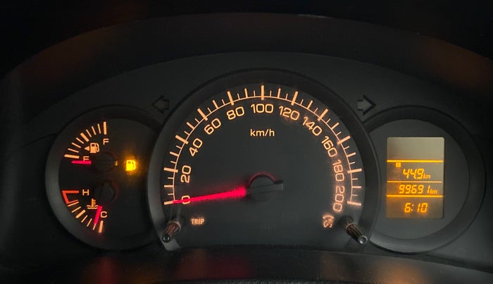 2013 Maruti Swift LXI D, Petrol, Manual, 99,933 km, Odometer Image