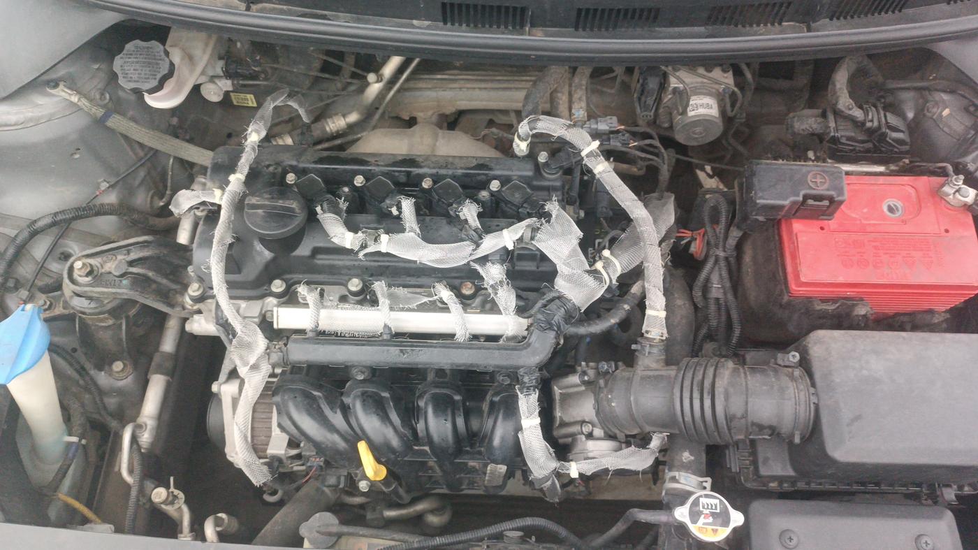 2018 Hyundai Elite i20 SPORTZ 1.2, Petrol, Manual, 98,911 km, Engine View