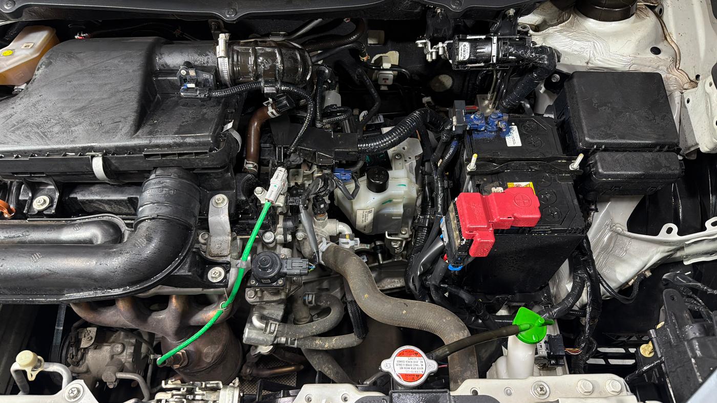 2024 Maruti FRONX DELTA PLUS 1.2L AGS, Petrol, Automatic, 24,962 km, Engine View - Left
