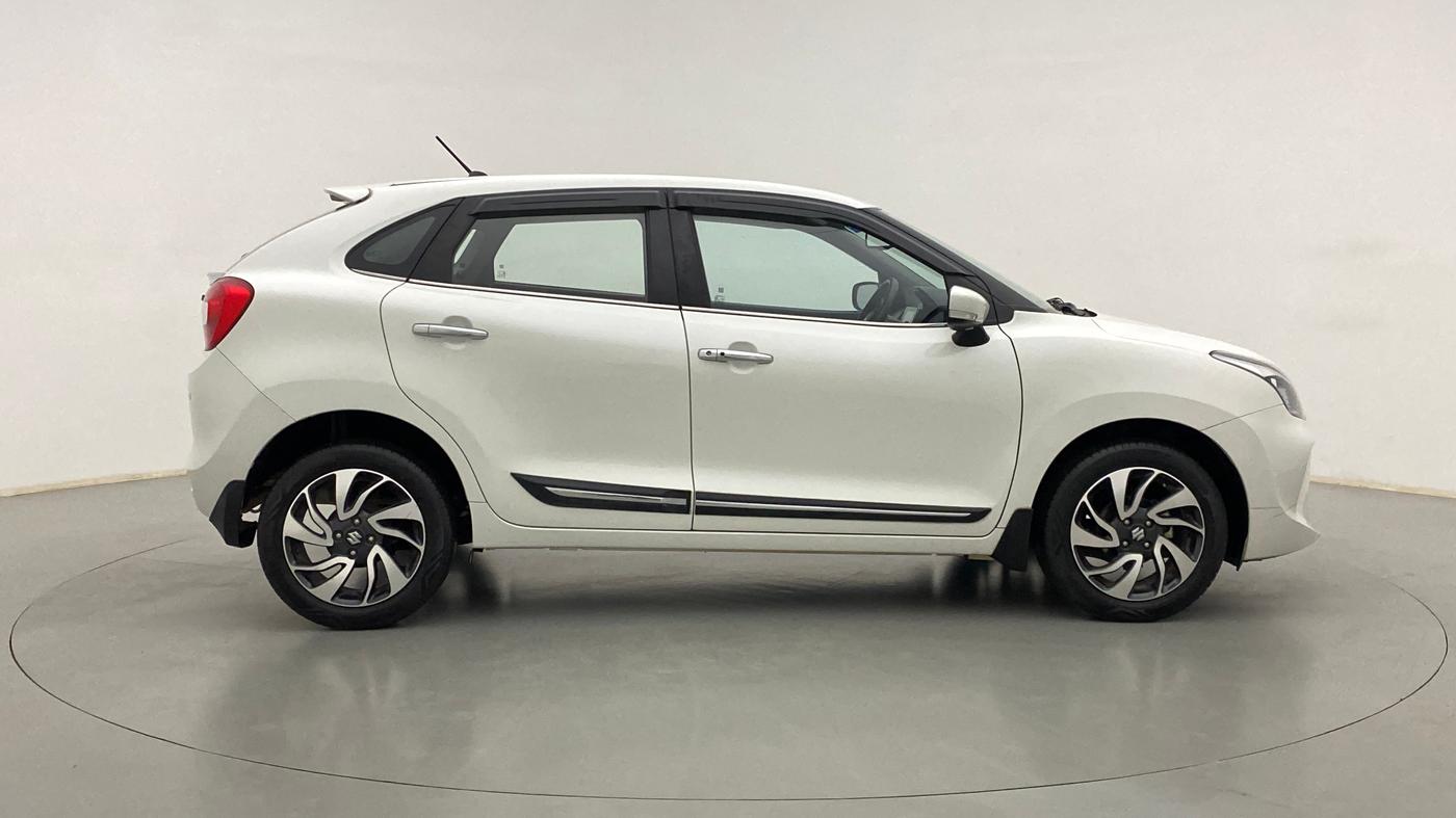 2021 Maruti Baleno ZETA CVT PETROL 1.2, Petrol, Automatic, 16,537 km, Right Side View