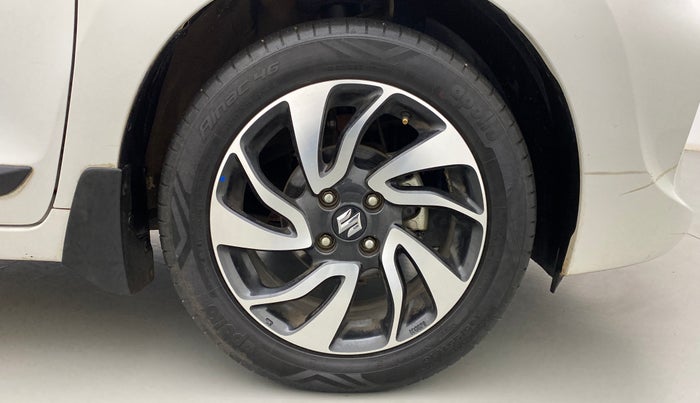 2021 Maruti Baleno ZETA CVT PETROL 1.2, Petrol, Automatic, 16,537 km, Right Front Wheel