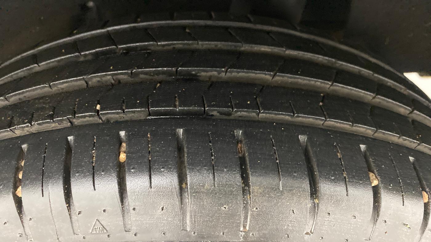 2021 Maruti Baleno ZETA CVT PETROL 1.2, Petrol, Automatic, 16,537 km, Left Rear Tyre Tread