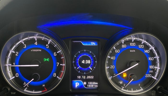 2021 Maruti Baleno ZETA CVT PETROL 1.2, Petrol, Automatic, 16,537 km, Odometer Image