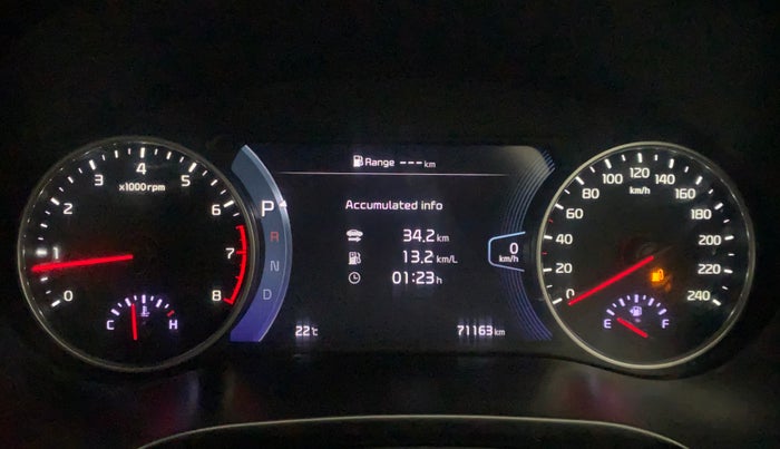 2019 KIA SELTOS GTX PLUS DCT 1.4 PETROL, Petrol, Automatic, 71,129 km, Odometer Image