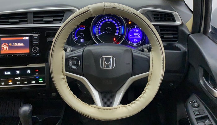 2018 Honda Jazz 1.2L I-VTEC V AT, Petrol, Automatic, 1,00,657 km, Steering Wheel Close Up