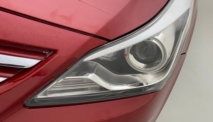 2015 Hyundai Verna FLUIDIC 4S1.6 VTVT S O AT, Petrol, Automatic, 81,562 km, Left headlight - Minor scratches