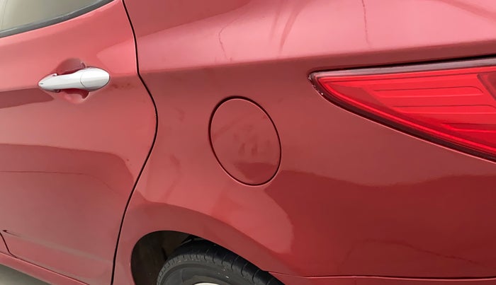 2015 Hyundai Verna FLUIDIC 4S1.6 VTVT S O AT, Petrol, Automatic, 81,562 km, Left quarter panel - Paint has minor damage